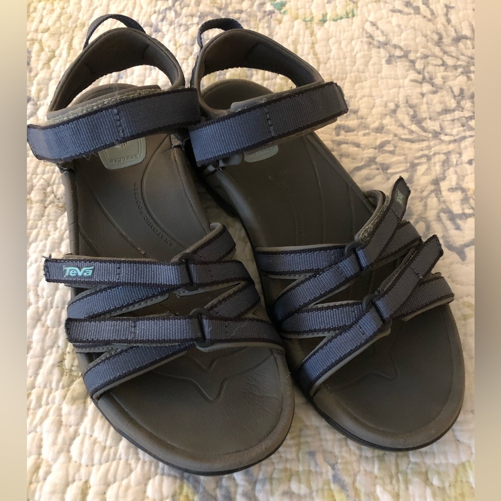 Teva Tirra Blue Aqua / Bering Sea Women’s Sandals 7.5